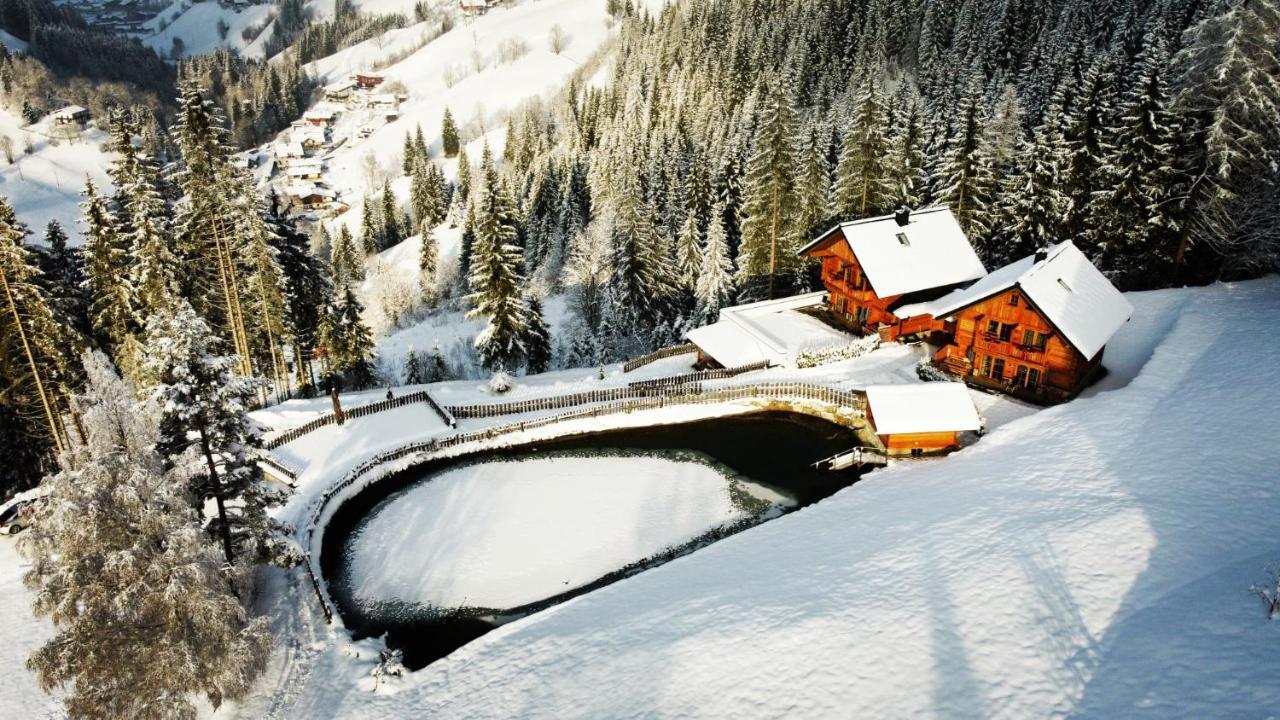 Bergseegut Chalet Und Apartment Wagrain Bagian luar foto